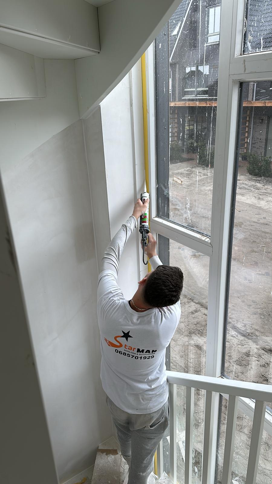 Schilderwerk trap